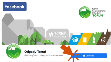 screen z FB Odpady Toruń