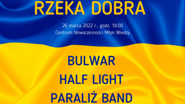 Plakat koncertu Rzeka Dobra