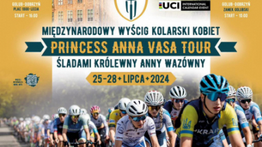 Wyścig kolarski Śladami Anny Wazówny - plakat