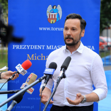 Na zdjęciu Marek Osowski, zastępca dyrektora Miejskiego Ośrodka Sportu i Rekreacji