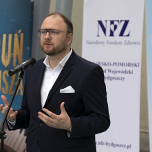 Prezydent Paweł Gulewski przemawia do uczestników wydarzenia