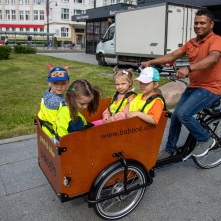 Prezentacja rowerów miejskich typu cargo, 24.05.2023 r.