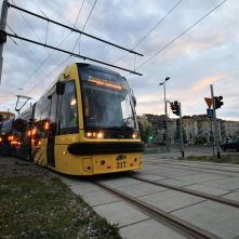 Przejazd techniczny po nowej linii tramwajowej, 3.08.2023 r.