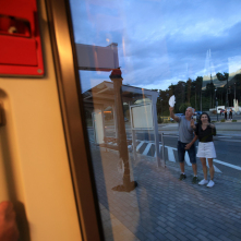 Przejazd techniczny po nowej linii tramwajowej, 3.08.2023 r.