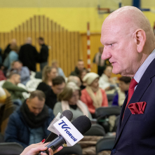 Spotkanie z mieszkańcami Podgórza, 25.01.2024 r.