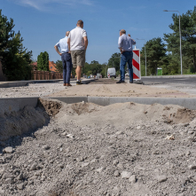 Objazd inwestycji drogowych, sierpień 2024