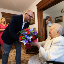 Spotkanie ze 100-latką, 14.08.2024 r.