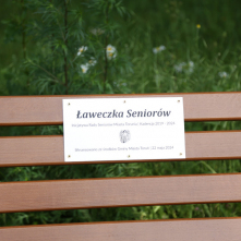 Odsłonięcie Ławeczki Seniorów, 22.05.2024 r.