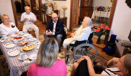 Spotkanie ze 100-latką, 14.08.2024 r.