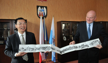 2012 - delegacja z Guilin u prezydenta Torunia