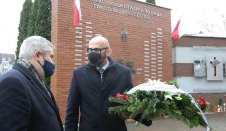 Na zdjęciu: poseł Jan Krzysztof Ardanowski i zastępca prezydenta Zbigniew Rasielewski
