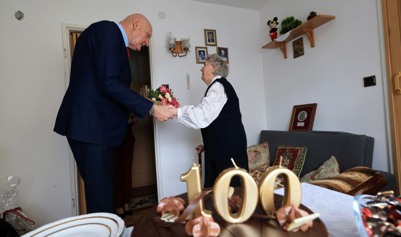 100. urodziny Bernadety Ruszkiewicz